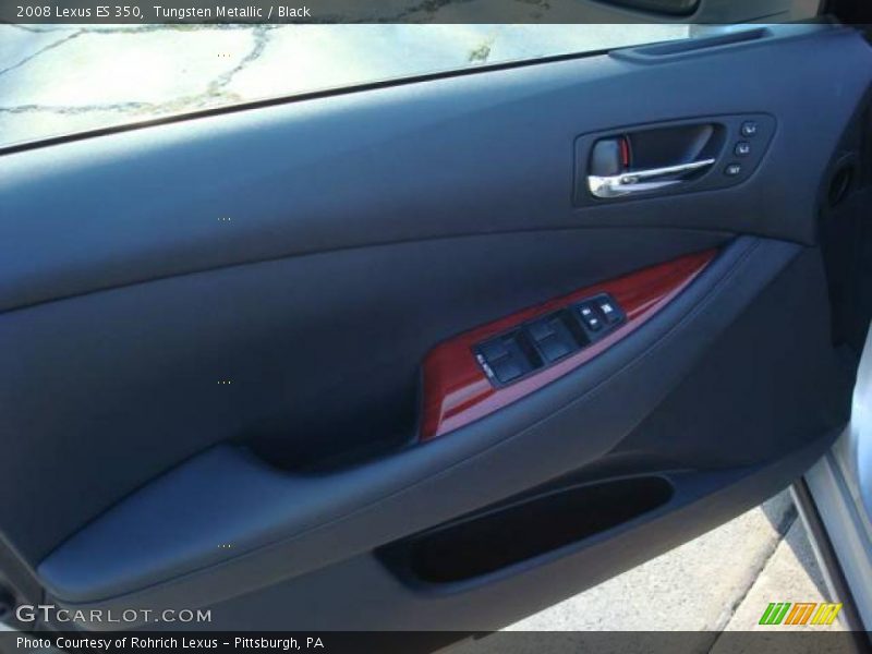 Tungsten Metallic / Black 2008 Lexus ES 350