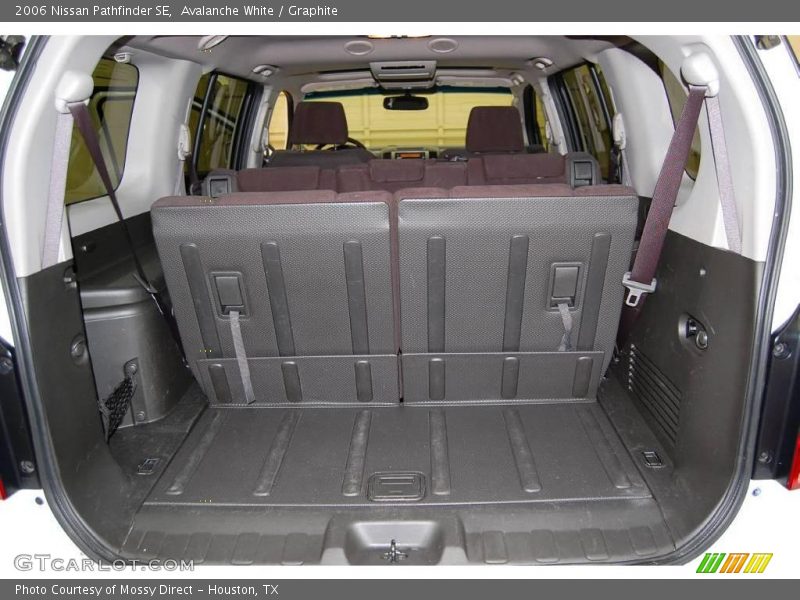Avalanche White / Graphite 2006 Nissan Pathfinder SE