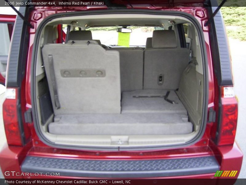 Inferno Red Pearl / Khaki 2006 Jeep Commander 4x4