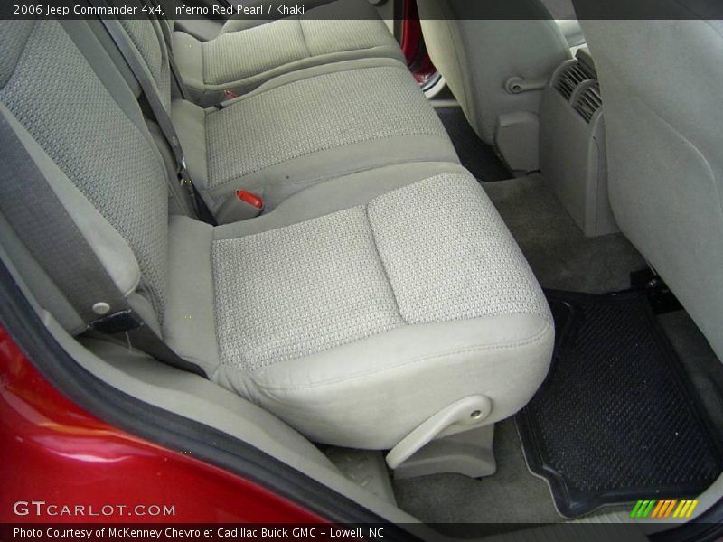 Inferno Red Pearl / Khaki 2006 Jeep Commander 4x4