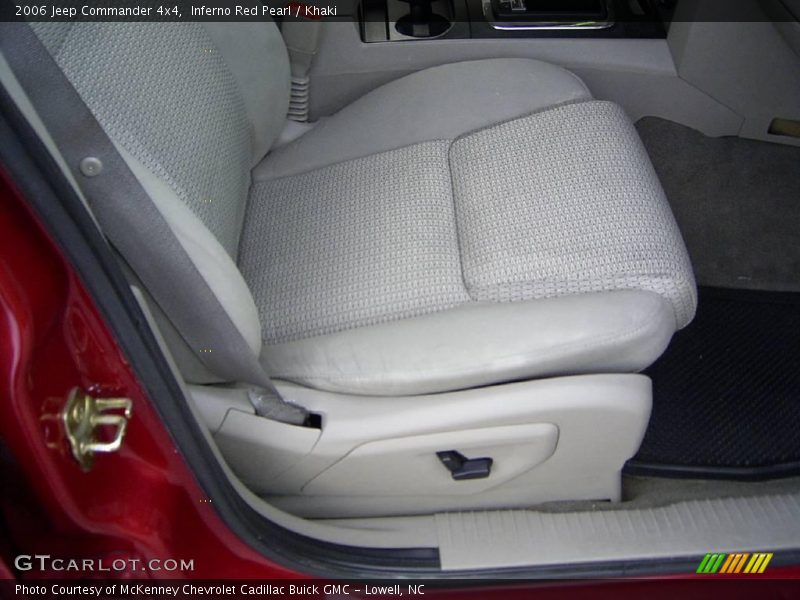 Inferno Red Pearl / Khaki 2006 Jeep Commander 4x4