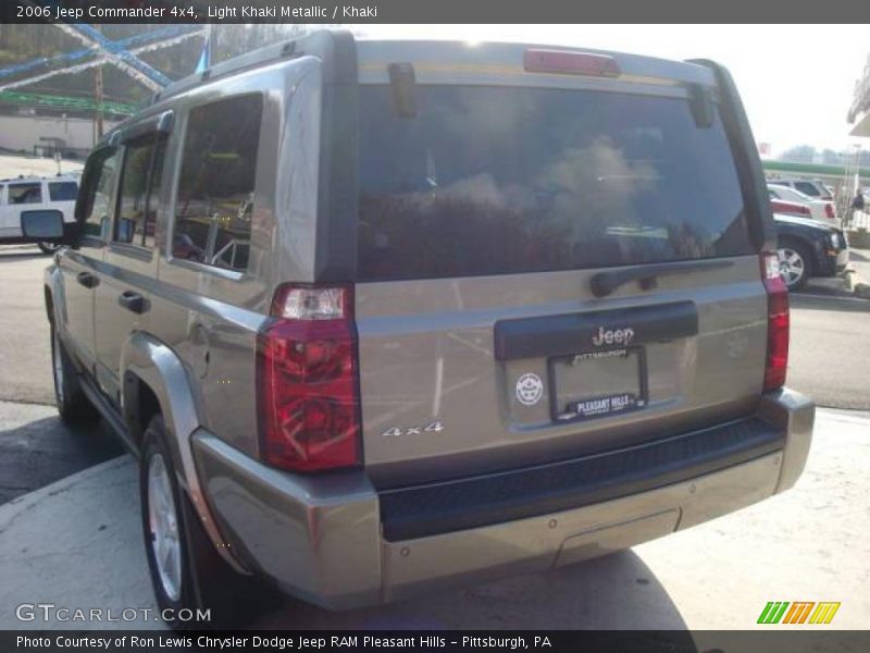 Light Khaki Metallic / Khaki 2006 Jeep Commander 4x4