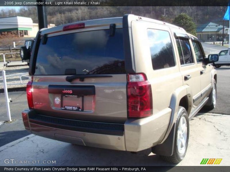 Light Khaki Metallic / Khaki 2006 Jeep Commander 4x4