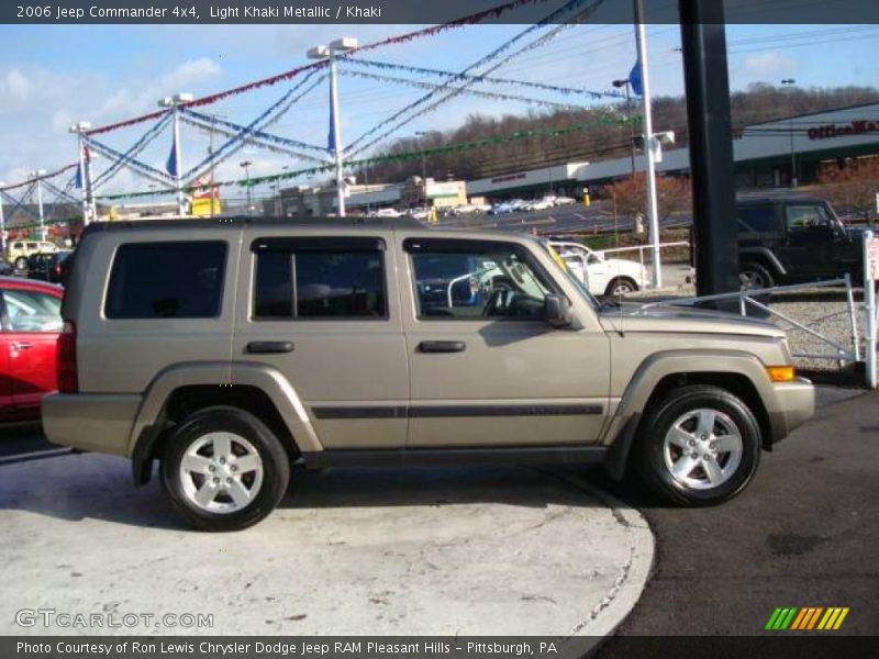 Light Khaki Metallic / Khaki 2006 Jeep Commander 4x4