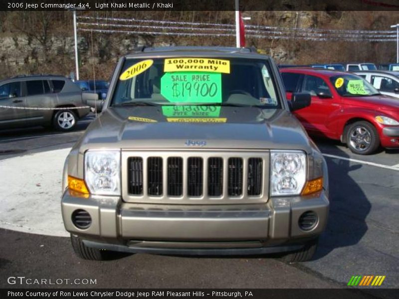 Light Khaki Metallic / Khaki 2006 Jeep Commander 4x4