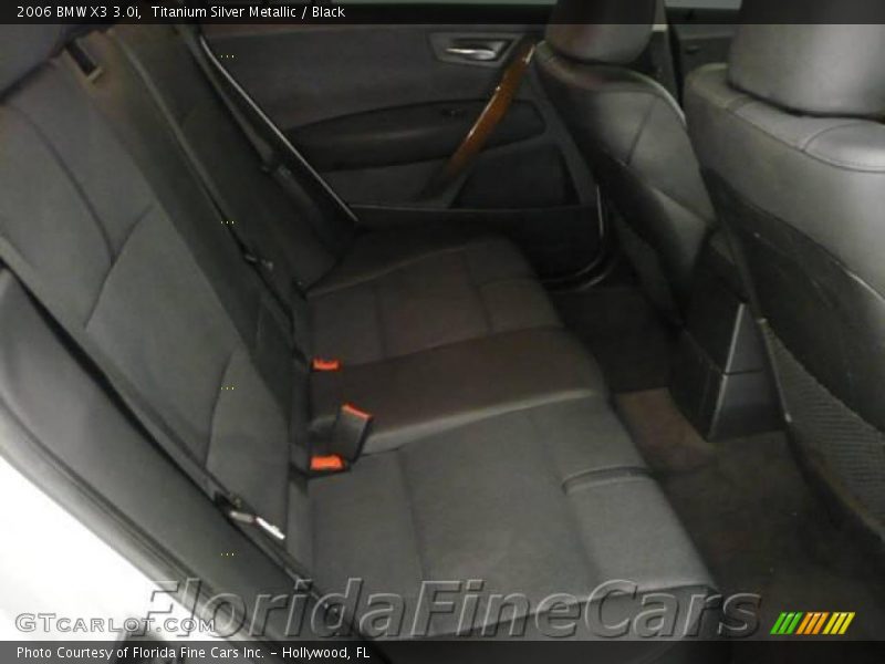 Titanium Silver Metallic / Black 2006 BMW X3 3.0i
