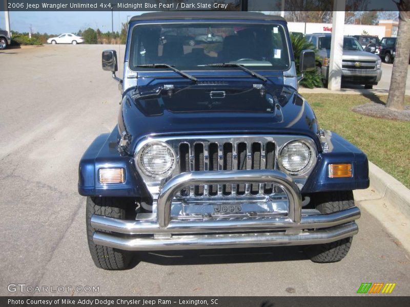 Midnight Blue Pearl / Dark Slate Gray 2006 Jeep Wrangler Unlimited 4x4