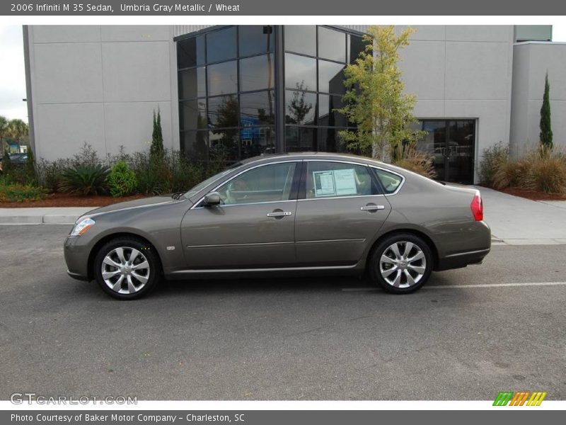 Umbria Gray Metallic / Wheat 2006 Infiniti M 35 Sedan