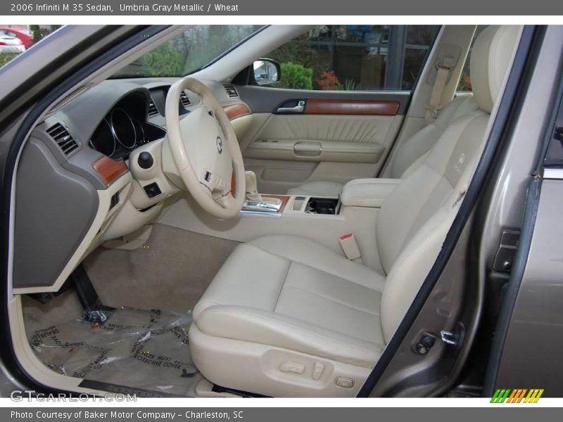 Umbria Gray Metallic / Wheat 2006 Infiniti M 35 Sedan