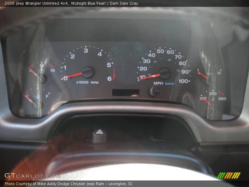 Midnight Blue Pearl / Dark Slate Gray 2006 Jeep Wrangler Unlimited 4x4