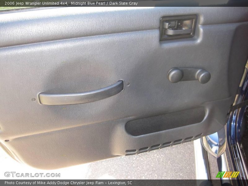 Midnight Blue Pearl / Dark Slate Gray 2006 Jeep Wrangler Unlimited 4x4
