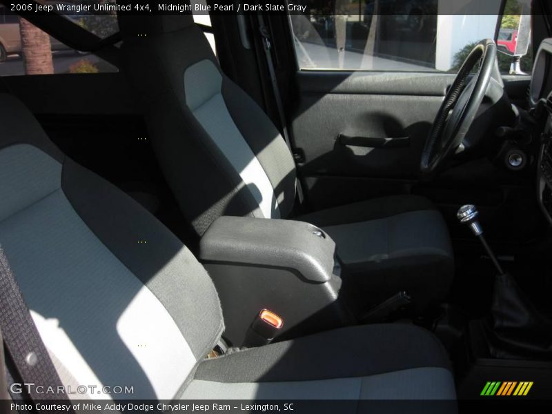 Midnight Blue Pearl / Dark Slate Gray 2006 Jeep Wrangler Unlimited 4x4