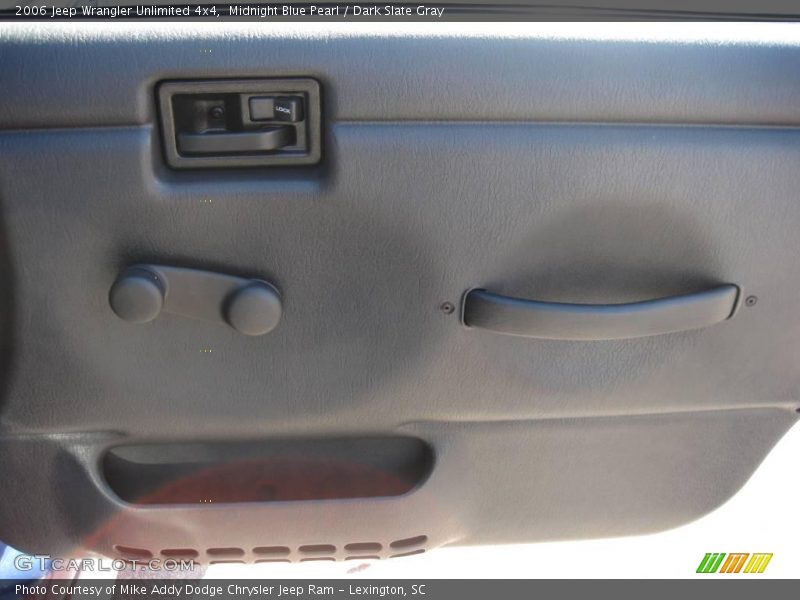 Midnight Blue Pearl / Dark Slate Gray 2006 Jeep Wrangler Unlimited 4x4