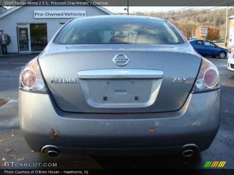 Precision Gray Metallic / Charcoal 2007 Nissan Altima 2.5 S