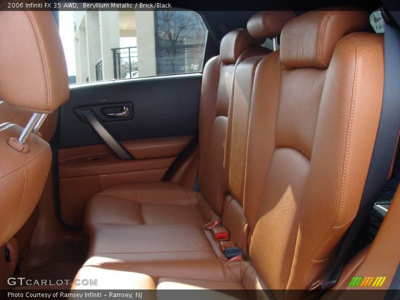 Beryllium Metallic / Brick/Black 2006 Infiniti FX 35 AWD