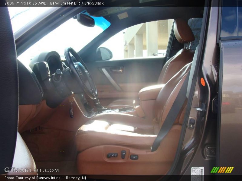 Beryllium Metallic / Brick/Black 2006 Infiniti FX 35 AWD
