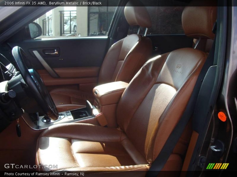 Beryllium Metallic / Brick/Black 2006 Infiniti FX 35 AWD