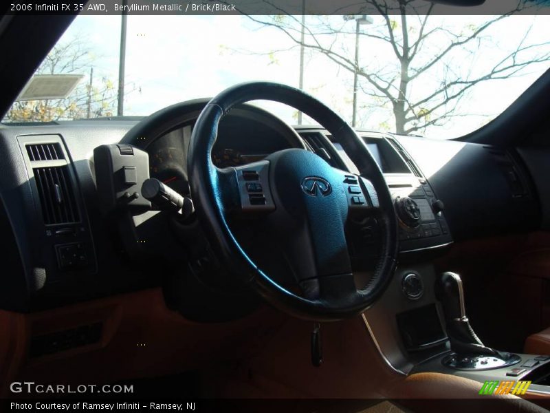 Beryllium Metallic / Brick/Black 2006 Infiniti FX 35 AWD