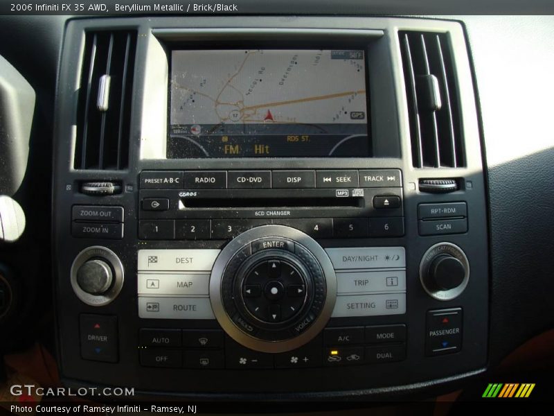 Beryllium Metallic / Brick/Black 2006 Infiniti FX 35 AWD