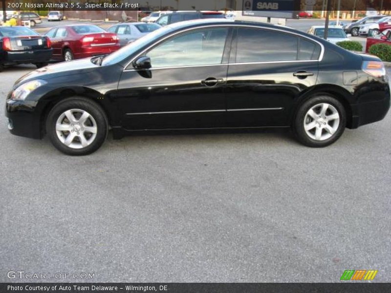Super Black / Frost 2007 Nissan Altima 2.5 S