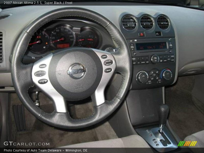 Super Black / Frost 2007 Nissan Altima 2.5 S