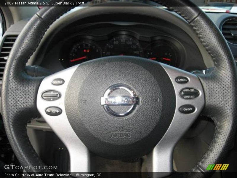 Super Black / Frost 2007 Nissan Altima 2.5 S