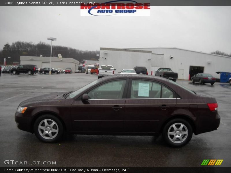 Dark Cinnamon / Gray 2006 Hyundai Sonata GLS V6