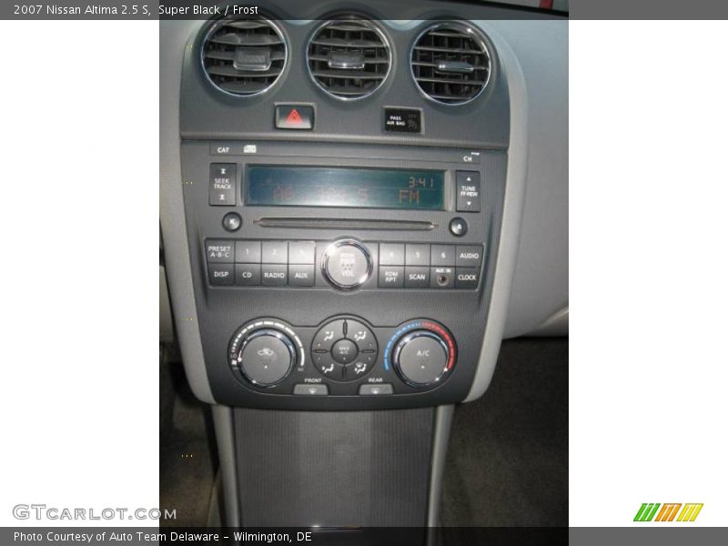 Super Black / Frost 2007 Nissan Altima 2.5 S