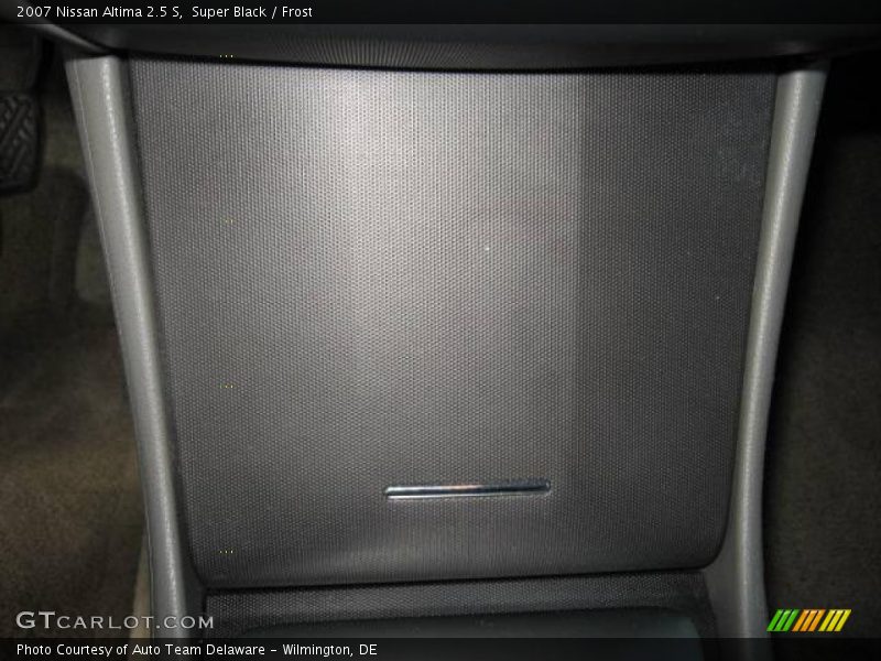 Super Black / Frost 2007 Nissan Altima 2.5 S