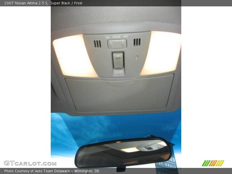 Super Black / Frost 2007 Nissan Altima 2.5 S