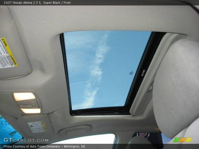 Super Black / Frost 2007 Nissan Altima 2.5 S