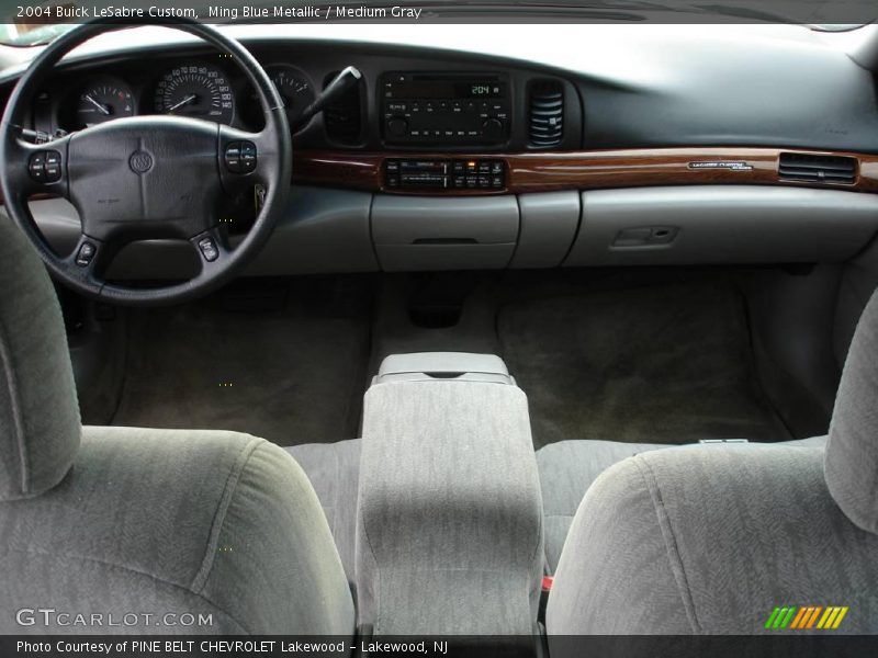 Ming Blue Metallic / Medium Gray 2004 Buick LeSabre Custom
