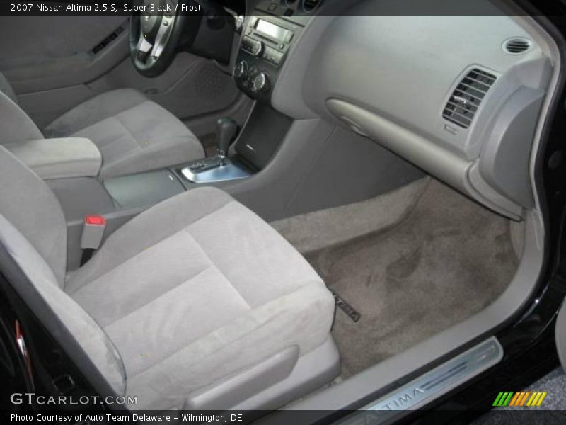Super Black / Frost 2007 Nissan Altima 2.5 S