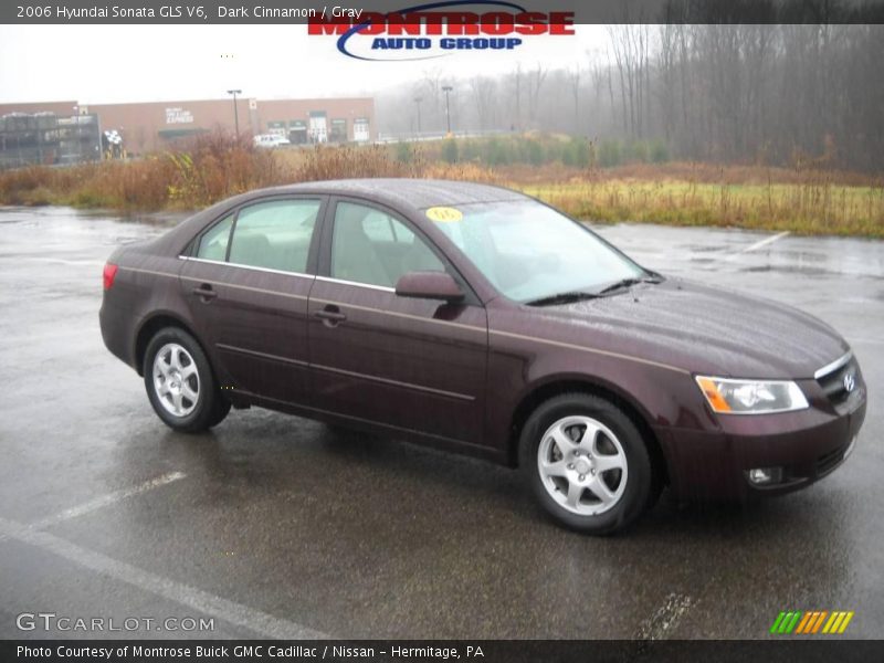 Dark Cinnamon / Gray 2006 Hyundai Sonata GLS V6