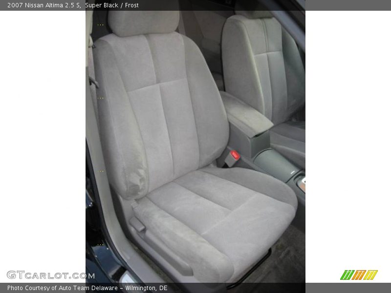 Super Black / Frost 2007 Nissan Altima 2.5 S