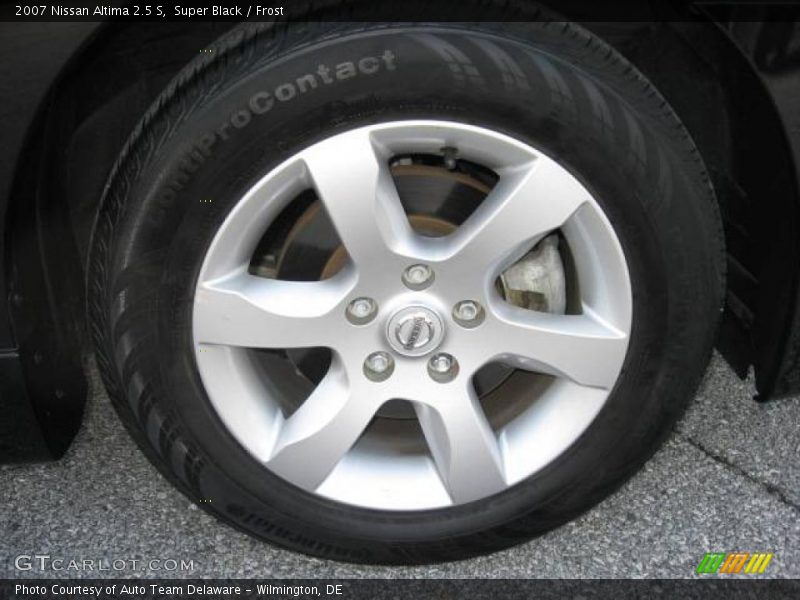 Super Black / Frost 2007 Nissan Altima 2.5 S