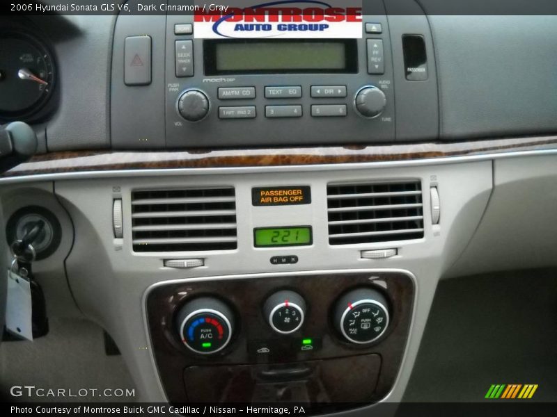 Dark Cinnamon / Gray 2006 Hyundai Sonata GLS V6