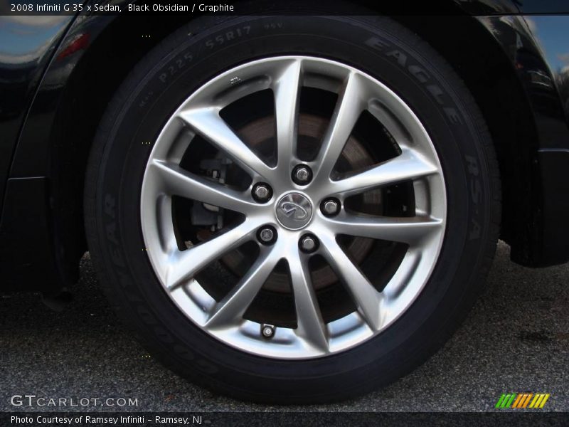 Black Obsidian / Graphite 2008 Infiniti G 35 x Sedan
