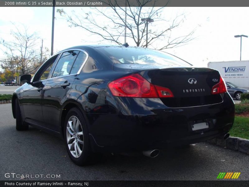 Black Obsidian / Graphite 2008 Infiniti G 35 x Sedan