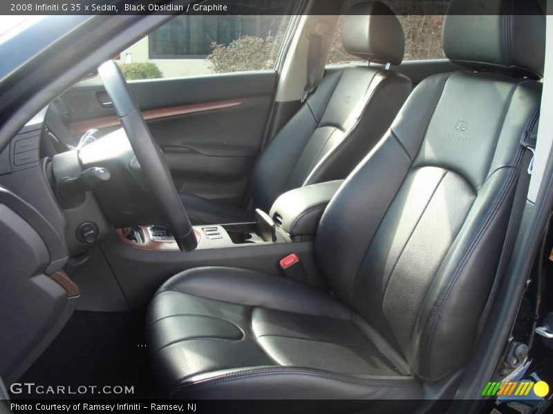 Black Obsidian / Graphite 2008 Infiniti G 35 x Sedan