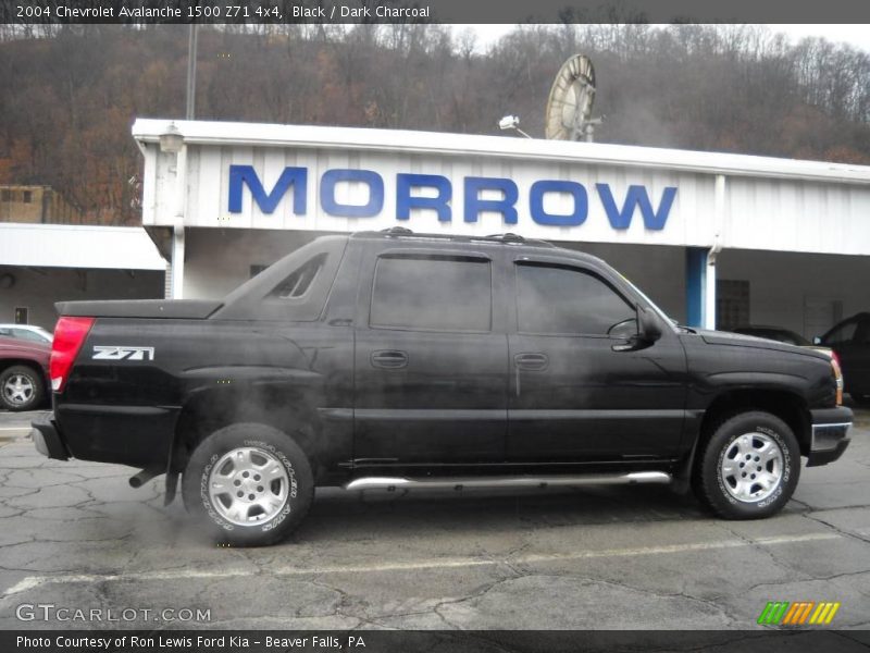 Black / Dark Charcoal 2004 Chevrolet Avalanche 1500 Z71 4x4