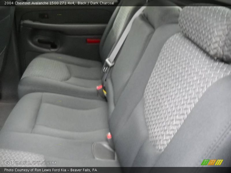 Black / Dark Charcoal 2004 Chevrolet Avalanche 1500 Z71 4x4