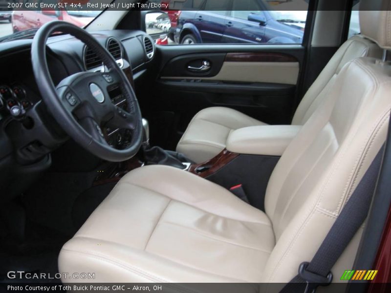 Red Jewel / Light Tan/Ebony 2007 GMC Envoy SLT 4x4