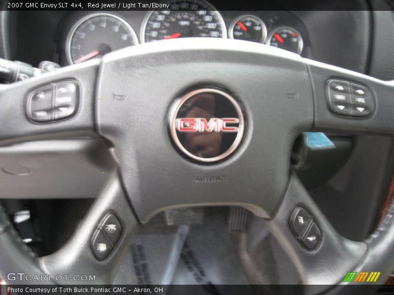 Red Jewel / Light Tan/Ebony 2007 GMC Envoy SLT 4x4