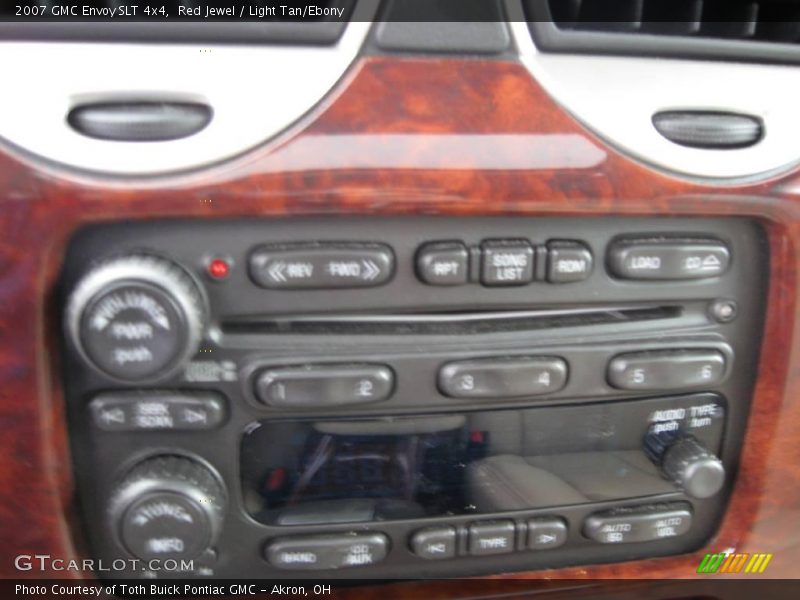 Red Jewel / Light Tan/Ebony 2007 GMC Envoy SLT 4x4