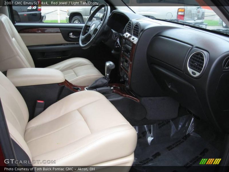 Red Jewel / Light Tan/Ebony 2007 GMC Envoy SLT 4x4
