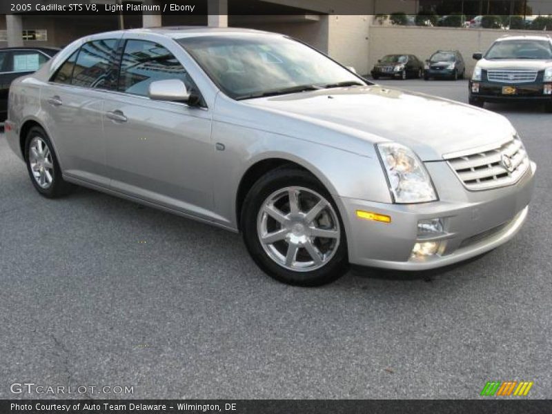 Light Platinum / Ebony 2005 Cadillac STS V8