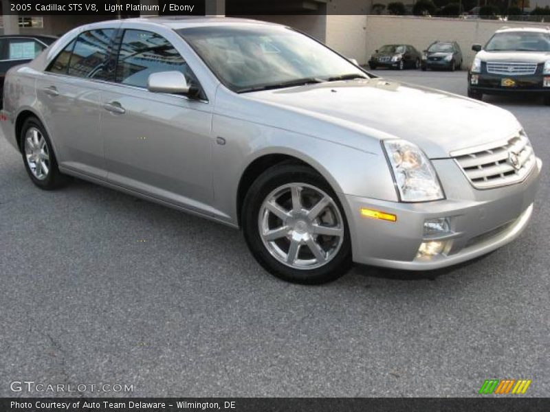 Light Platinum / Ebony 2005 Cadillac STS V8