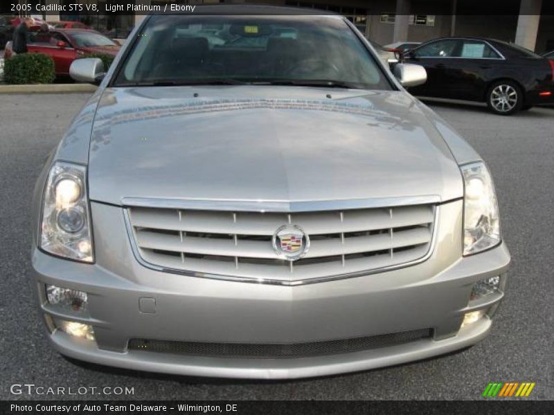 Light Platinum / Ebony 2005 Cadillac STS V8