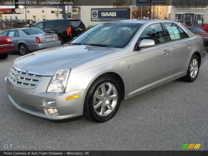 Light Platinum / Ebony 2005 Cadillac STS V8